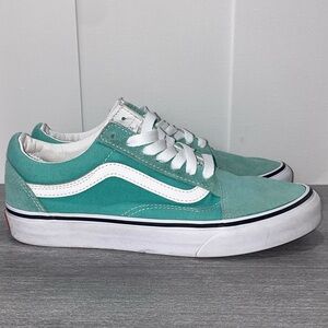 Vans Old Skool Blue and White Sneakers